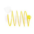thumbnail image 1 of GROWTH TANK Folded Cat Tunnel S Type Spring Toy Playing Tent Steel Wire Material Yellow S Ball, 1 of 9