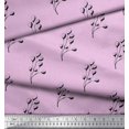 thumbnail image 2 of Soimoi Purple Velvet Fabric Berries Fruit Decor Fabric Printed Yard 60 Inch Wide, 2 of 3