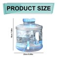 thumbnail image 3 of Accessoires de Cuisine Classiques, Contenant d'Eau avec Pichet d'Eau de Camping, Réservoir avec Poignée, Seau de Rangement Transparent pour Sports de Plein Air, Camping, Randonnée, 3 of 9