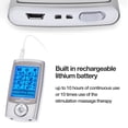 thumbnail image 3 of Easy@Home Rechargeable TENS Unit Muscle Stimulator, Electric Pain relief Pulse Massager with 16 EMS or TENS Massage Modes and 20 Intensity Levels - EHE029N, 3 of 6