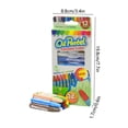 thumbnail image 3 of Hexagon Oil Pastels Set for Artists, Smooth Multicolor Drawing Sticks, Professional Grade Blending Wax Crayons for Creative Projects, 3 of 9
