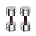 thumbnail image 1 of Adjustable Steel Dumbbell Set Compact and Portable Hand Weights for, 1 of 8
