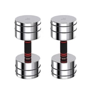 Adjustable Steel Dumbbell Set Compact and Portable Hand Weights for