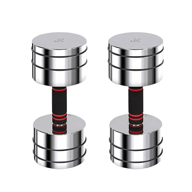 Adjustable Steel Dumbbell Set Compact and Portable Hand Weights for