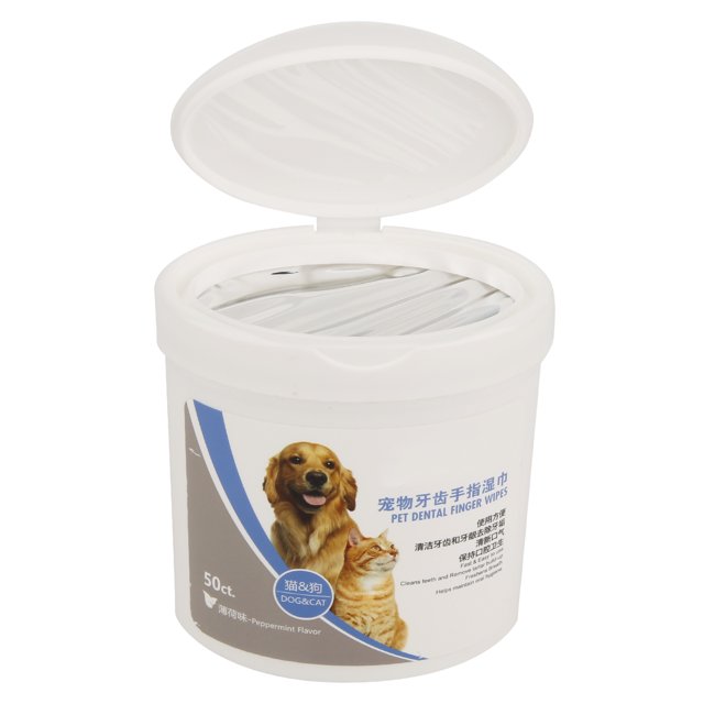 Cleansing Pads, Wipes Pet Fingers Wipes Safe And Effective For Ear Odor For Controlling Ear Infections For Dogs And Cats