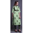 thumbnail image 3 of Bimba Robe Tunique Droite en Viscose Imprimée Style Santoon pour Femmes Vêtements Indiens, 3 of 5