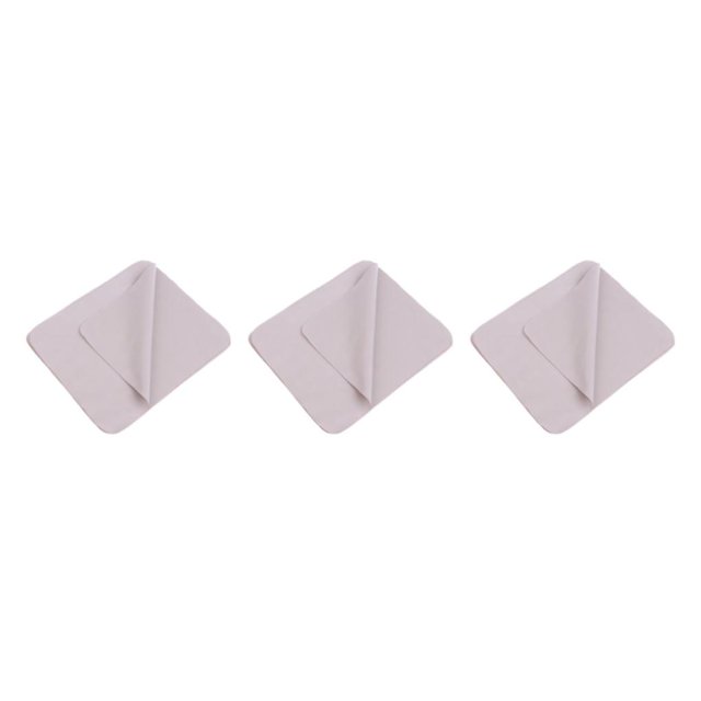 Ruiboury 10 Pieces Microfiber Eyeglasses Camera Lens Phones Cell Cleaning Cloth skin color 3Set