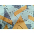 thumbnail image 4 of oneOone Cotton Cambric Fabric Rectangle & Triangle Geometric Print Fabric BTY 56 Inch Wide, 4 of 4