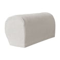 thumbnail image 2 of Amzcrzy Sofa Arm Cover All Inclusive Solid Color Plaid Sofa Armrest Cover Elastic Sofa Armrest Protective Cover Thickened Non Slip Armrest Cover for All Seasons 2Pc Home Decor Home Decoration, 2 of 6