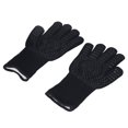 thumbnail image 2 of Heat Resistant Gloves 500℃ 31cm Hot Proof Mitts Cooking Tool for BBQ Oven Welding, 2 of 14