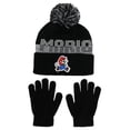 thumbnail image 1 of Super Mario Bros  Knit Beanie & Glove Set, 1 of 8