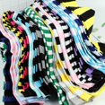 thumbnail image 4 of Extra Long Cotton Stripe Thigh High Socks Over the Knee High Socks, 4 of 5