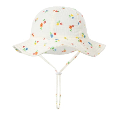 Birdeem Toddler Baby Summer Sun Protection Fashion Print Outdoor Sun-Hat Cute Sunscreen Hat Cap