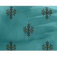 thumbnail image 4 of oneOone Georgette Viscose Fabric Geometric Ikat Print Sewing Fabric BTY 42 Inch Wide, 4 of 4