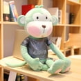 thumbnail image 1 of Large Monkey Stuffed Animal Plush Monkey Toy for Children(Green,50cm), 1 of 5