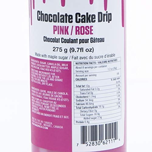 Roxy and Rich Chocolate Cake Drip 9.7 Fluid Ounces Pink