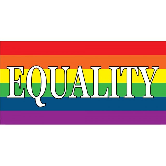 Equality Plaque d'Immatriculation Drapeau de la Fierté Gay