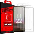 thumbnail image 1 of [Lot de 3] Protecteur d'Écran en Verre Trempé Transparent Compatible avec Étui pour Google Pixel 6a, 1 of 5
