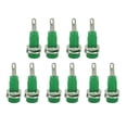 thumbnail image 1 of Banana Connector Panel Socket,  Stable 2mm Banana Socket High Accuracy Technology Low Loss  For Industrial Equipment Green, 1 of 8