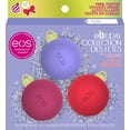 thumbnail image 1 of eos Holiday Collection Gift Set, Sugar Plum Spritz, Candy Apple, Candy Cane Swirl Lip Balm Spheres, 1 of 4