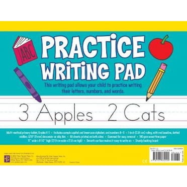 Practice Writing Pad (80 Sheets)