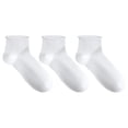 thumbnail image 1 of Secret® Ladies 3pk Comfort Top Quarter Socks, 1 of 2