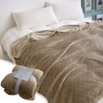 thumbnail image 4 of RKSTN Fall Decorations for Home Throw Blankets Soft Fuzzy Warm, Fuzzy Throw Blankets Couch Fleece, Throw Blankets Bed Cozy Machine Washable Plush Thick Comfy Checkered Furry Sofa Fall Decorations, 4 of 7