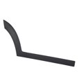 thumbnail image 1 of Rear Door Lower Molding Trim Black Side Trim Side Lower Door Protective Strip Replacement Easy Install  ABS Material for2016 2021, 1 of 7