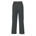 thumbnail image 4 of Chbgutlmr Pantalon Cargo Femme Jambe Droite Bouton Taille Élastique Ample Décontracté Plein Air Randonnée Camping Pantalon, 4 of 6