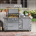 thumbnail image 3 of 78″ Pro Elite 5B European Ledge Island Grill, 3 of 18