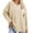 Yellow, variant on CFLVAEK Waffle Knit Sweatshirts for Women Casual Solid Drop Shoulder Shirt Flowy Long Sleeve Going Out Shirts Oversized Crew Neck Ladies Fall Blouses