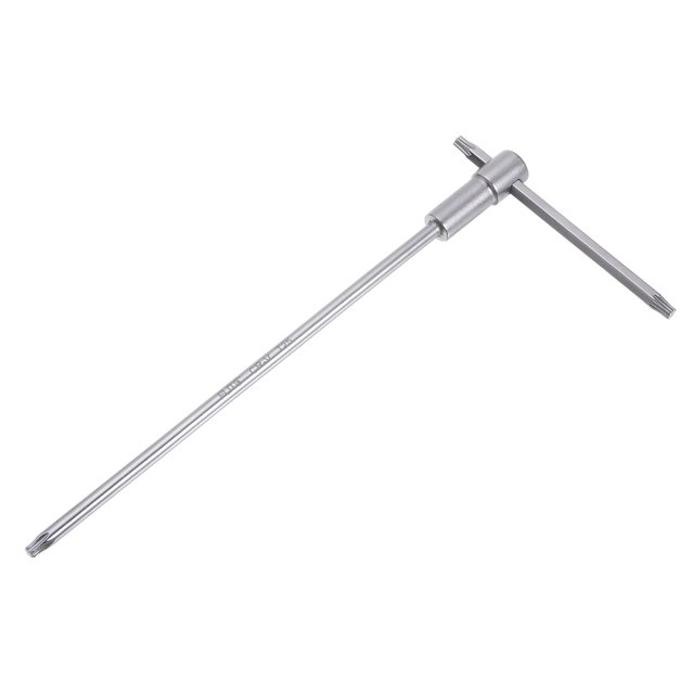 Unique Bargains T25 Sliding T-Handle Torx Star Wrench for Fast Spinning, CR-V Steel