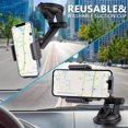 thumbnail image 2 of POINTERTECK Car Phone Holder Car Phone Mount Car Cell Phone Car Mount Cell Phone Automobile Cradles Car Mount Car Cell Phone Holder Car Phone Holder Mount Phone Mounts for Your Car Automo, 2 of 7