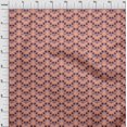 thumbnail image 3 of oneOone Georgette Viscose Fabric Floral Block Print Sewing Fabric BTY 42 Inch Wide, 3 of 4