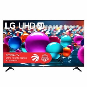LG 50" UA7500 4K UHD Intelligent TV (2025 Modèle) α7 AI Processeur, Alexa & Assistant Google prêt, HDR10, 60Hz, HDMI 2.0, WebOS 25 - Ouvrir la boîte