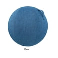 thumbnail image 3 of kurtrusly Portable Handle Yoga Ball Cover Durable And Anti-scratch Size Excellent Sweat Permeability dark blue 55cm, 3 of 6