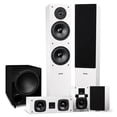 thumbnail image 1 of Fluance Elite High Definition Surround Sound Home Theater 5.1 Channel Speaker System including 3-Way Floorstanding Towers, Center Channel, Rear Surround Speakers and DB10 Subwoofer - White (SX51WHR), 1 of 8