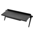 thumbnail image 4 of Birdeem Punch-Free Computer Monitor Rack Plastic Tv Set- Box Screen Bracket Router Storage Rack, Computer Desktop Stand Riser Holder, Vented Metal Desk Shelf for Des, 4 of 5