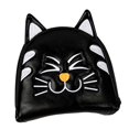 thumbnail image 4 of koolsoo Golf Club Head Covers Mallet Putter Cat Pattern Accessories Putter Cue Headcover Semicircle Black, 4 of 9