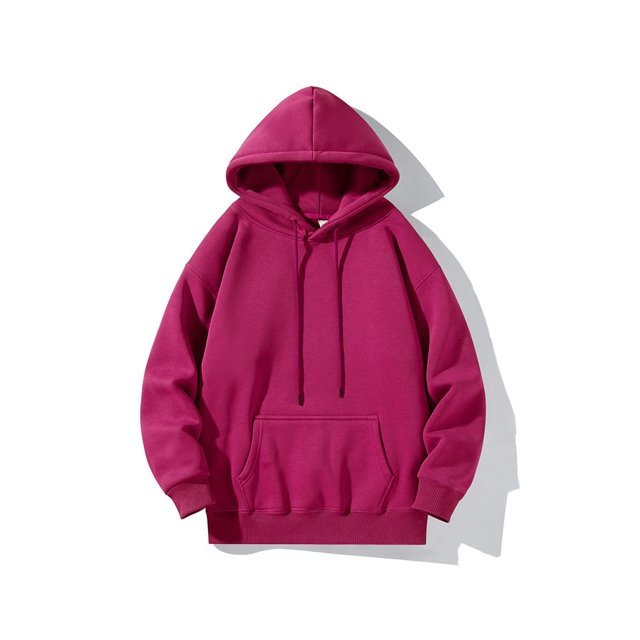 Sweat à Capuche Décontracté pour Hommes et Femmes Violet