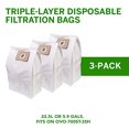 thumbnail image 3 of OVO FD-22.5L-3OVO 5.81 gal Triple Layer Disposable Filtration Bag, 3 of 3