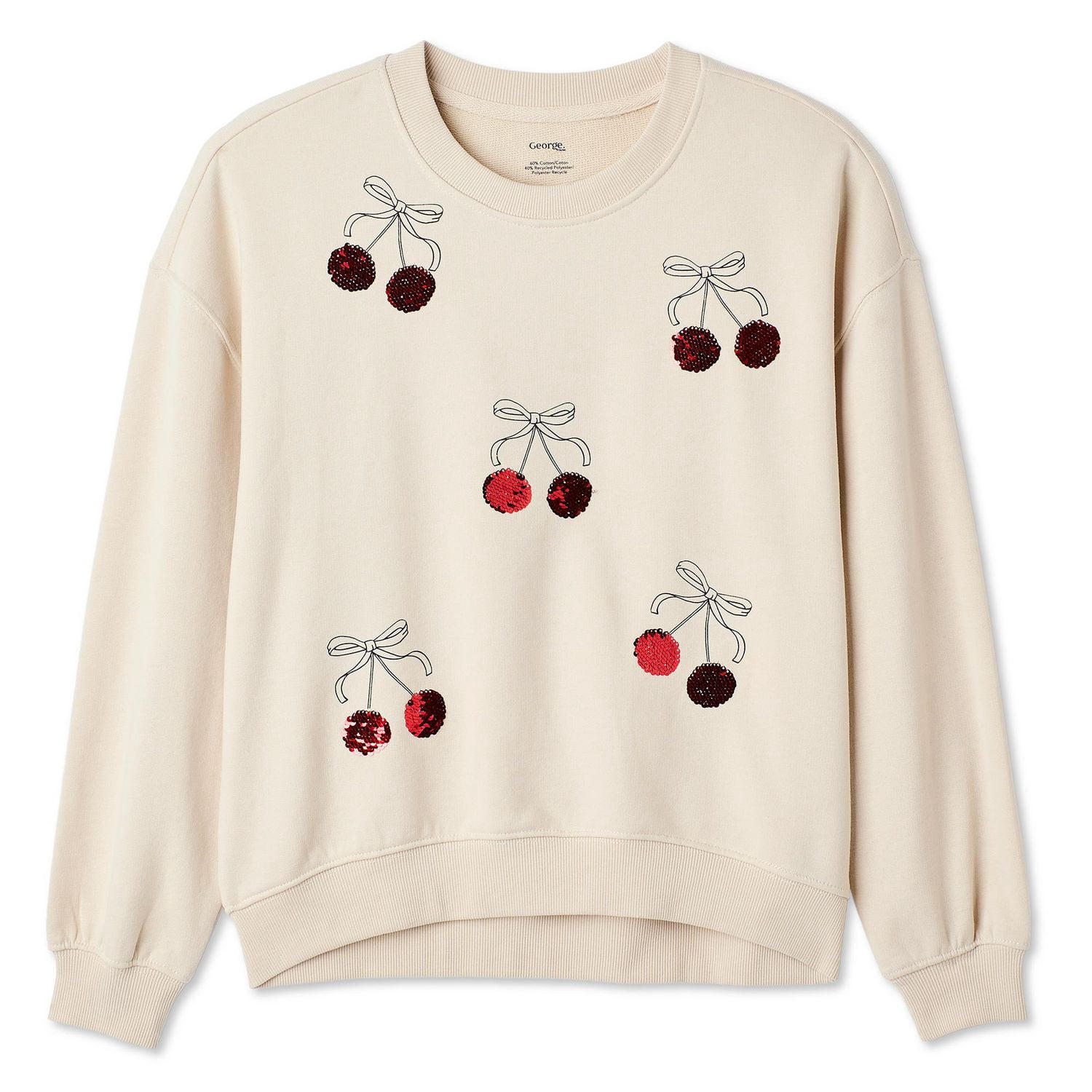 George Girls' Graphic Sweatshirt