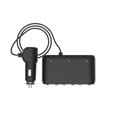 thumbnail image 3 of Auto Drive Triple 12V/24V Cigarette Lighter Adapters with USB Charging Ports, Compatible with Smartphones and Tablets, 3 of 8