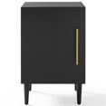 thumbnail image 3 of Pemberley Row MDF Matte Black Media Cabinet Rectangular Adjustable Shelf 33.5"H Unassembled, 3 of 7