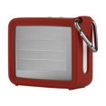 thumbnail image 1 of Bluetooth Speaker Cover Wireless Speaker Soundbox Silicone Protector cover replacement Replacement for JBL Go 2, Red, 1 of 6