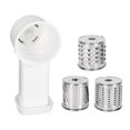 thumbnail image 2 of Mincer Attachments Meat Mixer Attachment Mincing Meat Machine Accessory Meat Grinder Blades Set Meat Grinder Attachments Stainless Steel Plastic Highly Efficient Ergonomic Design, 2 of 8