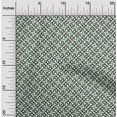thumbnail image 2 of oneOone Cotton Poplin Sea Green Fabric Asian Block Craft Projects Decor Fabric Printed By The Yard 42 Inch Wide, 2 of 4
