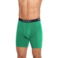 thumbnail image 2 of Jockey Men's Lightweight Cotton Blend 7" Long Leg Boxer Brief - 4 Pack, 2 of 4