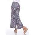 thumbnail image 3 of White Mark Pantalon Palazzo Imprimé pour Femmes, 3 of 4