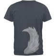 thumbnail image 2 of Halloween Wolf Déguisement Gris T-Shirt pour Homme, 2 of 2